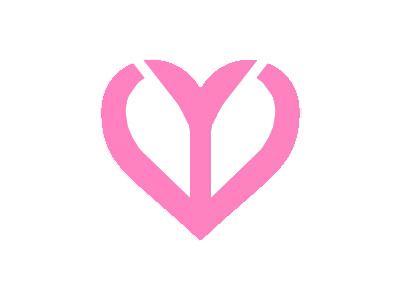Y - Love ® brand heart logo love