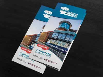 Sheringham Museum Brochure branding brochure design flyer graphic design print