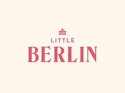 Little Berlin berlin branding logo logotype type typography