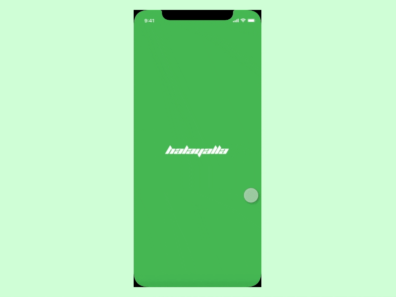 Halla Yallah Halla Yallah Experiences App Animation animation app clear flinto green interaction design interactions ui ux