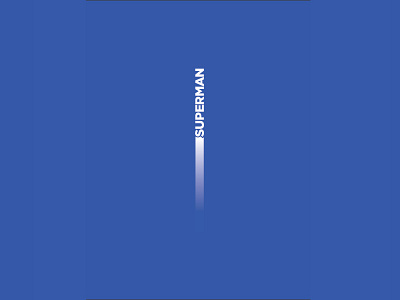 superman clean flat font graphic design letters logo logotype minimal simple superhero superman typography