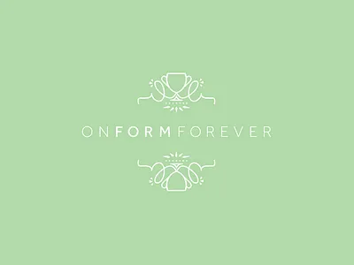 On Form Forever - Lifecoach - Logo Design life coaching lifecoach logo mental health personal psychiatrist psychologist therapy