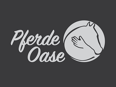Pferde Oase - Horse Oasis - Logo Concept animal care animal friendship care horse horse icon horses icon icon design logo
