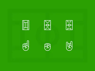 Sports Icons basketball brooklyn ny court fields fist football hands icons illustration soccer sports tennis