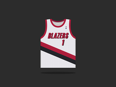 #1 Rod Strickland 1992 – 1996 basketball blazers nba portland