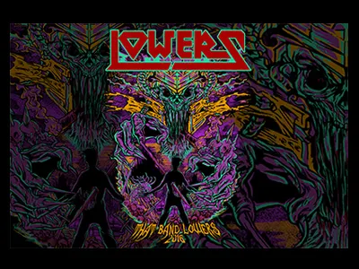 Lowers dark illustration