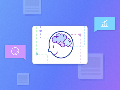 Brain Illustration ai analyze brain design graphic illustration machine