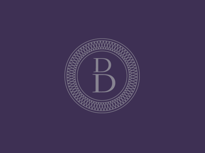 Derek Bogdan Photography Logo b bd branding d logo monogram photographer photography