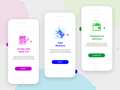 Mygroceryapp app design graphic grocery ios mobile onboarding ui web