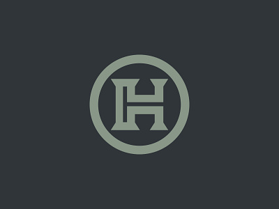 Headfonts custom font h logo monogram typeface typography