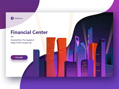 Financial Center illustration