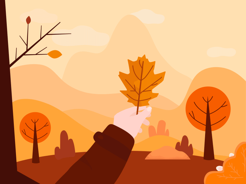 leaf fall animation autumn autumn fall fall