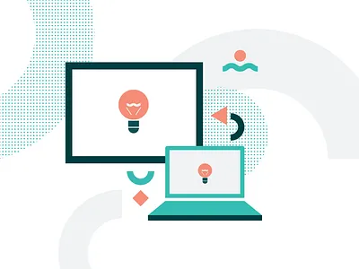 Branding door2door brand illustration rebrand shapes texture