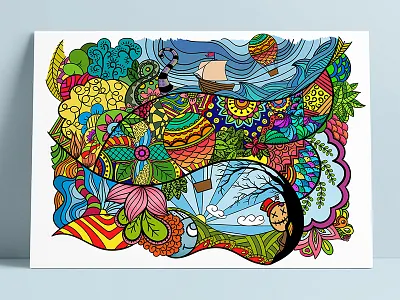 Doodle digital doodle sketch vector