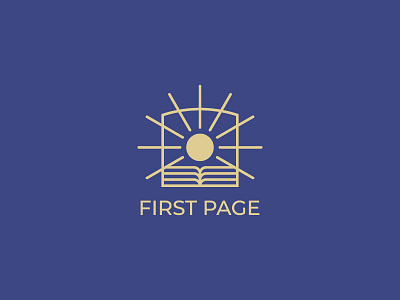 First Page Logo book first gold page seo sun