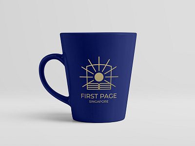 First Page Mock Up book first gold page seo sun