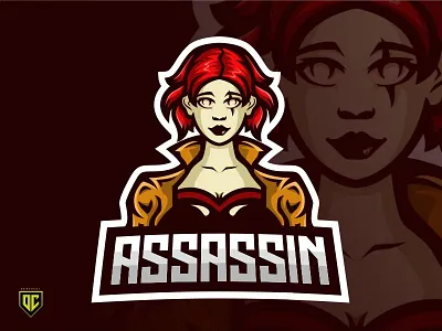 ASSASSIN esport iluastration mascot