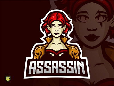 ASSASSIN esport iluastration mascot