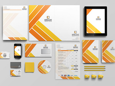 Multipurpose Corporate Identity Set brand corporate corporate identity corporate identity set identity identity set kreaxe multipurpose of set