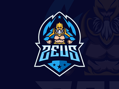 Zeus design gamers identity logo mark marvel school zeus