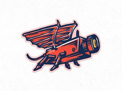 Lunapark Sticker Pack drawing face handdrawn illustration illustrator ipad procreate sticker vintage