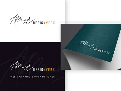 Arshad DesignVerx branding design logo logo design