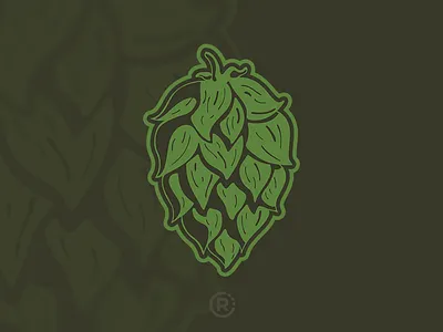 Hops beer craft beer homebrew hops illustration vector