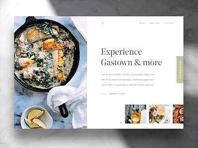 Gastown desktop digital design ui ux web web design