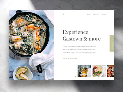 Gastown desktop digital design ui ux web web design