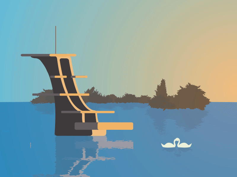 Summer days at the lake coate day hot lake swan swindon water