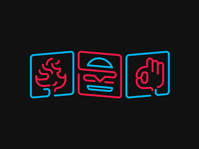 Icons Malungo Burger branding design icon id