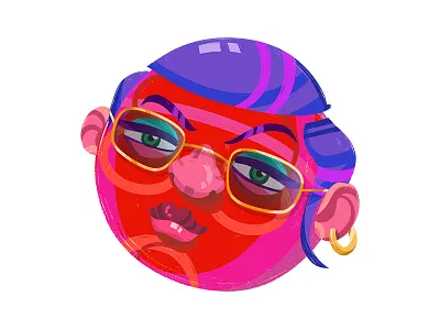 Paint Color Test 002 color digital painting illustration painting