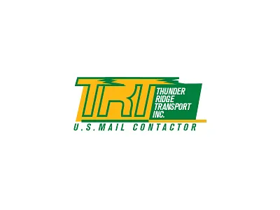 Thunder Ridge Transport brand branding design icon identity logo logodesign transport transportation truck