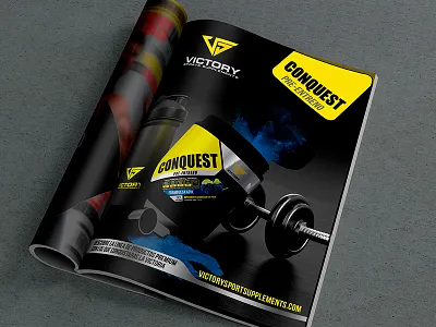 magazine page 3d 3dmotion design drink label magazine sport