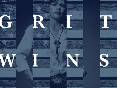 Grit Wins america collage flag grit wins