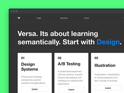 Versa app design helvetica ui user interface versa