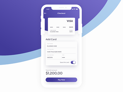 Credit Card Checkout checkout credit card dailyui ui design