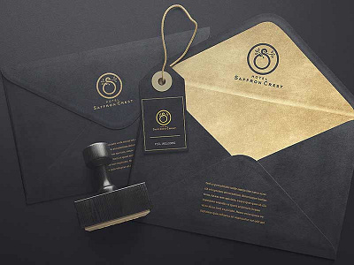 Hotel Saffron branding