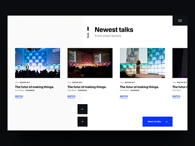Digital Factory - Home #2 home interface section slider talks typography ui ux website