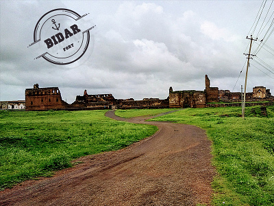 Bidar fort background colors design fonts graphi menu mobile navigation template ui ux web