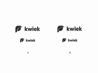 Kwiek a b test logo