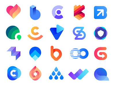 Logo Collection 3 Behance | logos, mark, icon, icons, g v blockchain branding coding crypto defi education fintech fire game heart logo marketing music nft photo star video wallet waves