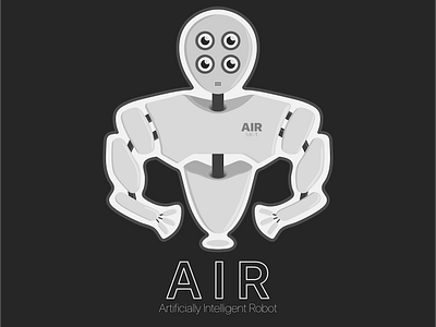 A I R - Artificially Intelligent Robot ai artificial intelligence clean energy droid future intelligent systems magnetic levitation robot