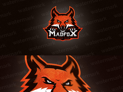 Esport logo design - MADFOX clan design esport gaming klan logo sport