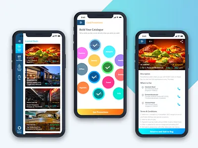 Shopping App - Bank Card Promotions cardpromotions design interface shopping ui ux