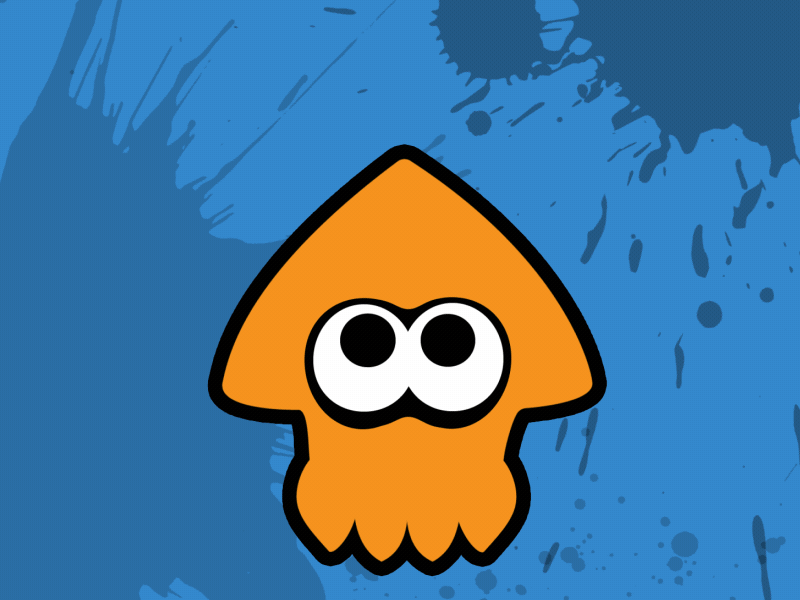 Splatoon Inkling after effects design illustration inkling motion motion design nintendo splatoon squid video games