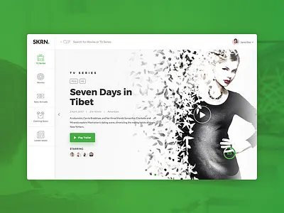 SKRN - Media Streaming WordPress Theme streaming themeforest videos wordpress