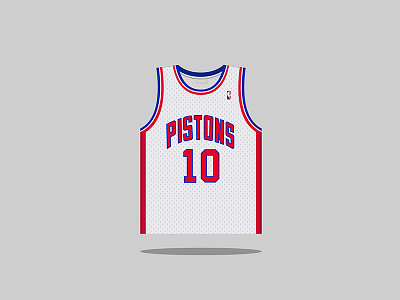 #10 Dennis Rodman 1986 — 1993 basketball classics detroit hardwood pistons