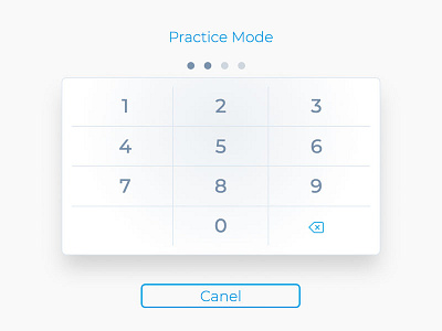 Keypad Modal Dialog ipad ui design medical ui design mobile design mobile device physician app product design sketch ui design ui buttons ui design ui medical interface ux ui design