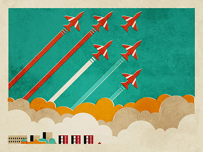 Red Arrows arrows red